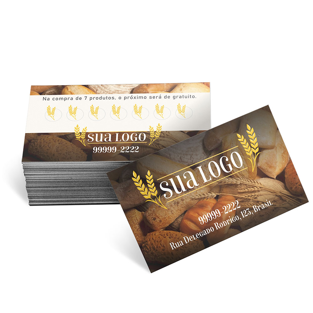 Cartões De Visita Apergaminhado 240g Sem Laminação E Sem Verniz