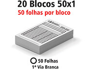 Blocos e Talões 50 Folhas AP 56g (75x105mm)