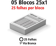 Blocos e Talões 25 Folhas AP 90g (210x300mm)