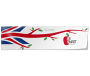 Adesivos Para Parachoque Bopp Branco Com Verniz Uv Total (460x100mm)