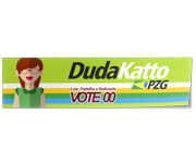 Adesivos Para Parachoque Bopp Branco Com Verniz Uv Total (460x100mm)