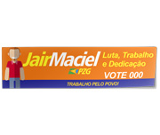 Adesivos Para Parachoque Bopp Branco Com Verniz Uv Total (300x90mm)