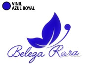 Adesivos Plotter De Recorte Vinil Brilho Azul Royal