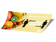 Adesivo De Piso Bopp Branco Retangular