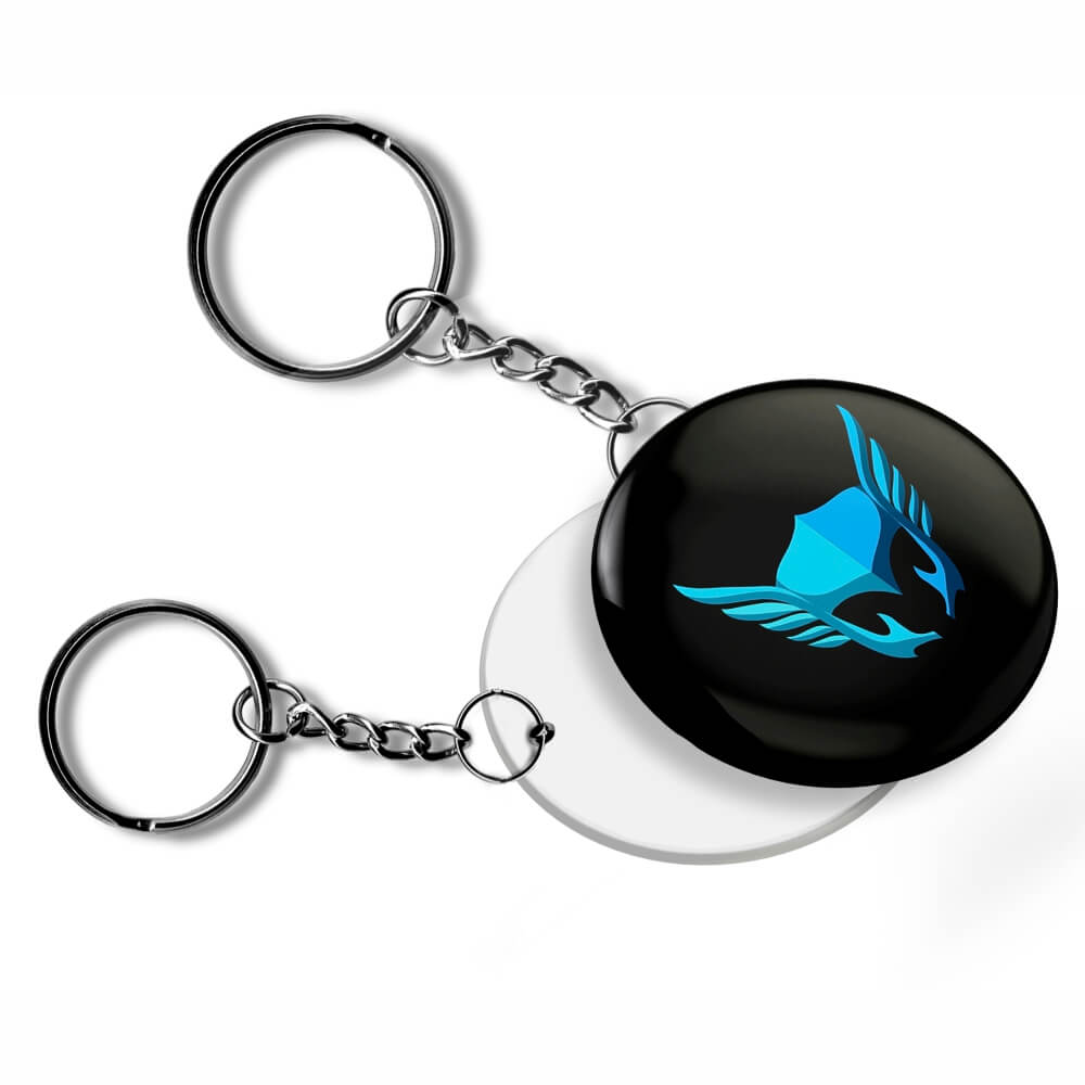 Bottons E Pins Personalizados Uma Face Com Chaveiro Modelo Redondo 35mm