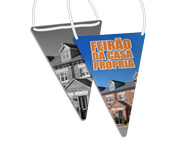 Bandeirolas Couchê 300g Pirâmide (130x210mm)