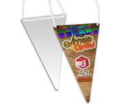 Bandeirolas Couchê 300g Pirâmide (152x300mm)