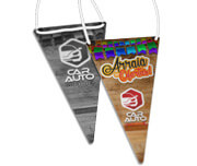 Bandeirolas Couchê 250g Pirâmide (152x300mm)