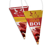 Bandeirolas Couchê 150g Pirâmide (152x300mm)