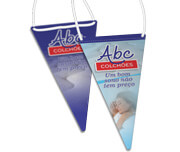 Bandeirolas Couchê 250g Pirâmide (152x300mm)