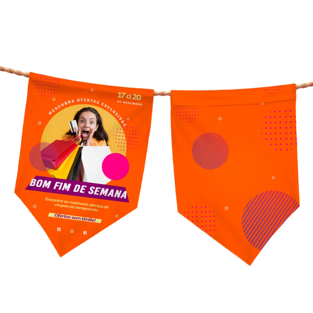 Bandeirolas Couchê 150g Chanfrada (203x288mm)