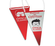 Bandeirolas Couchê 300g Pirâmide (152x300mm)