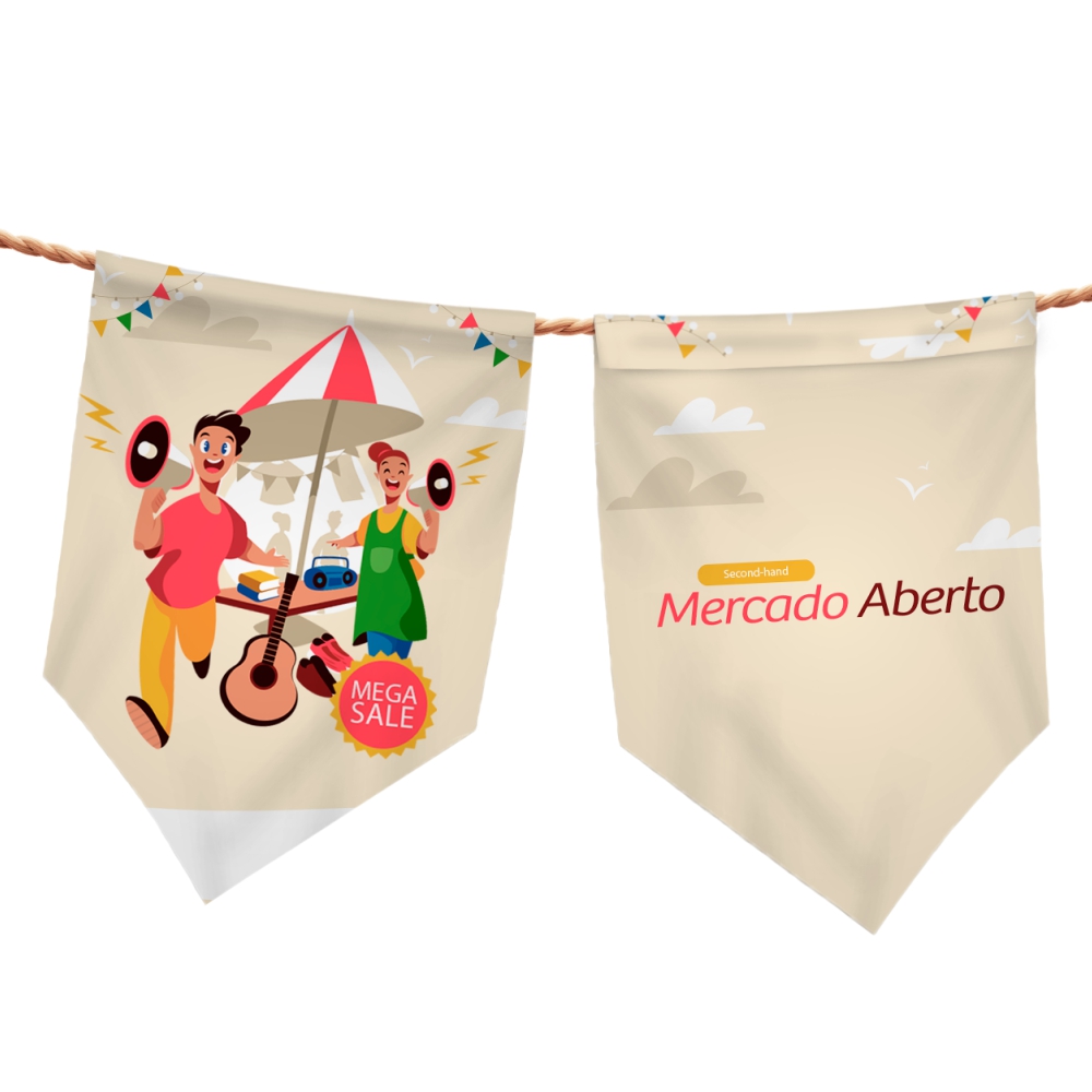 Bandeirolas Couchê 300g Chanfrada (203x288mm)