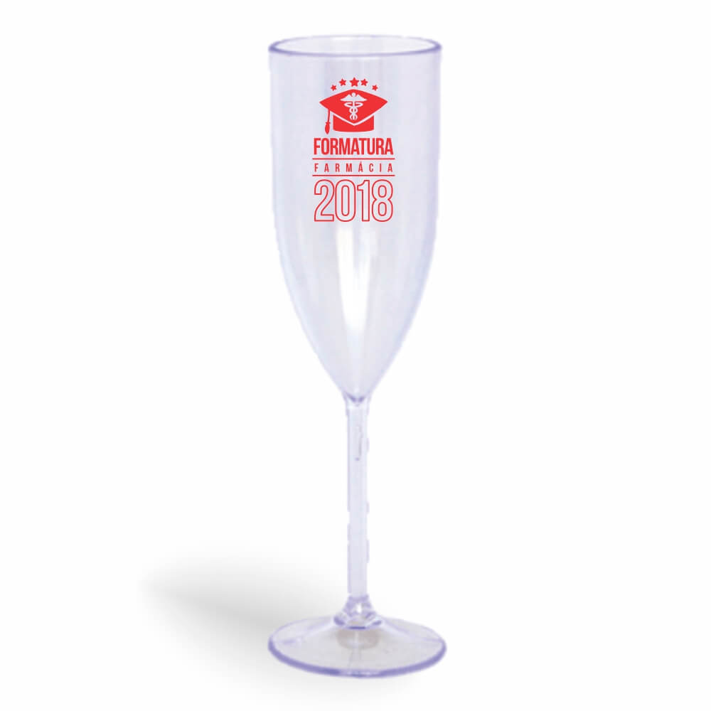 Taça de Champanhe de 180ml Cristal Transparente