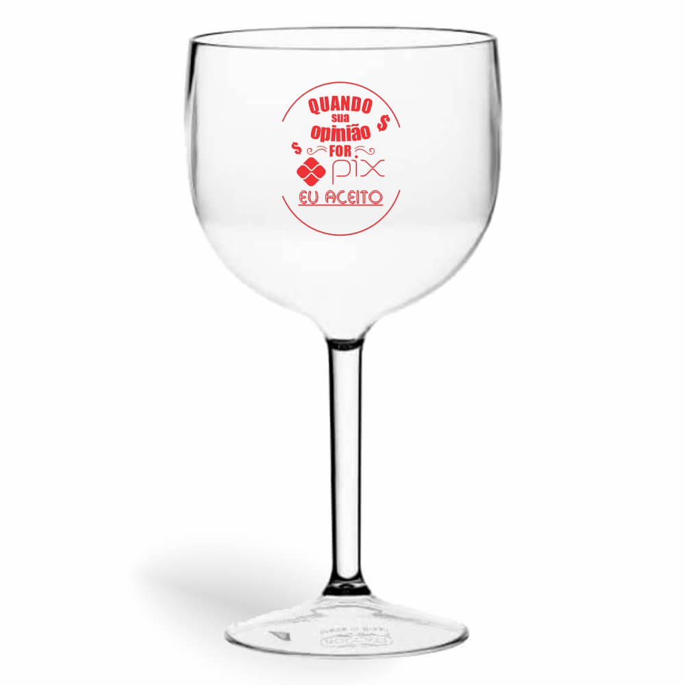 Taça de Gin de 580ml Cristal Transparente