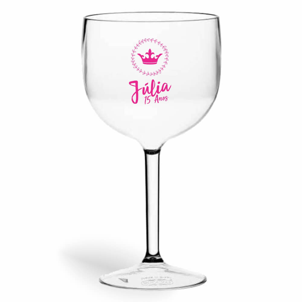 Taça de Gin de 580ml Cristal Transparente