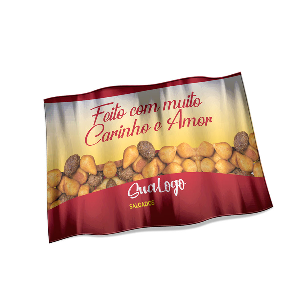 Bandeiras Cacharrel Costura Linha Branca Overlock (700x450mm)