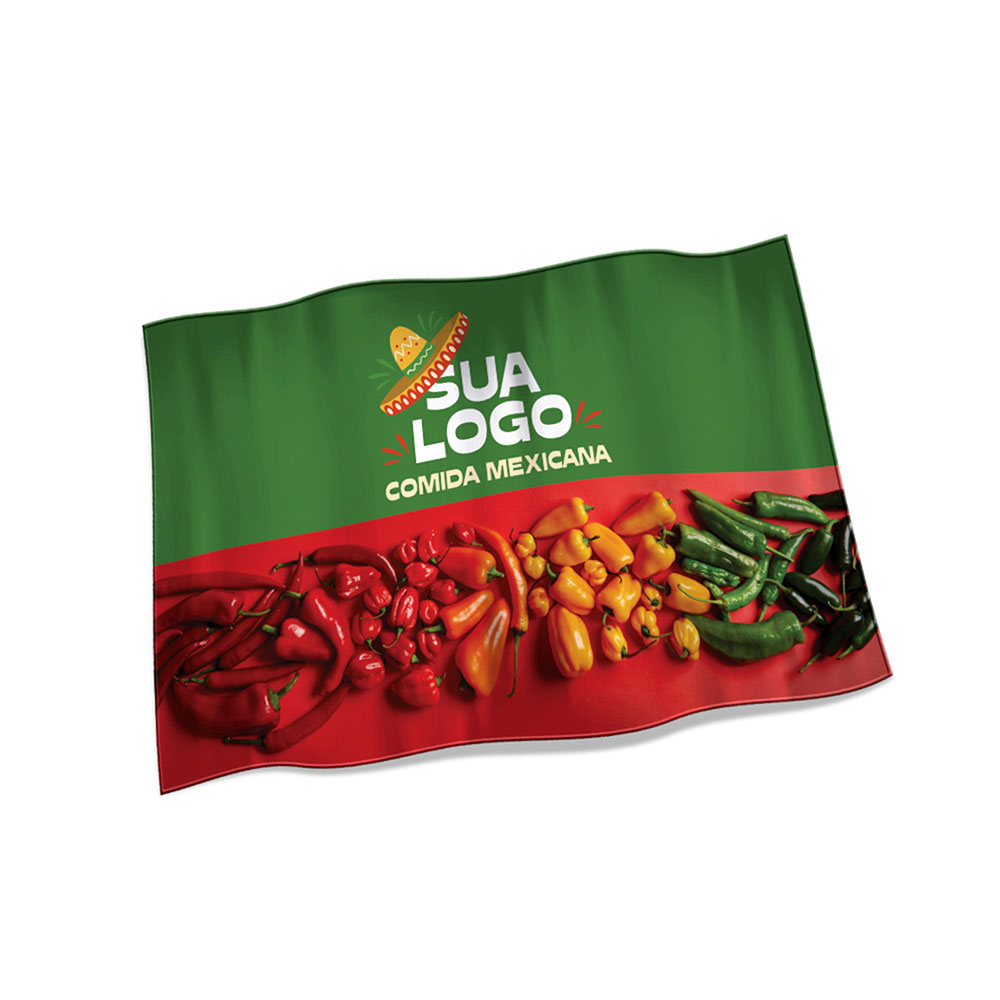 Bandeiras Cacharrel Costura Linha Branca Overlock (700x450mm)