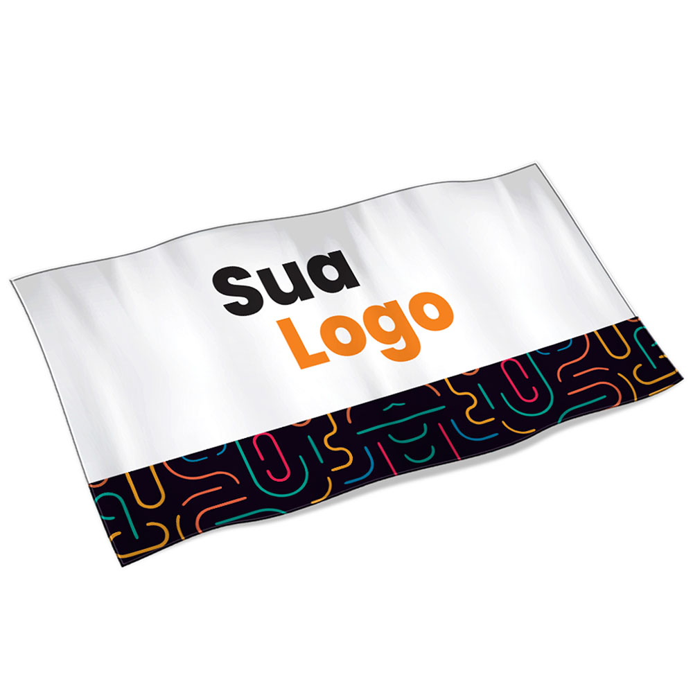 Bandeiras Cacharrel Costura Linha Branca Overlock (1000x500mm)