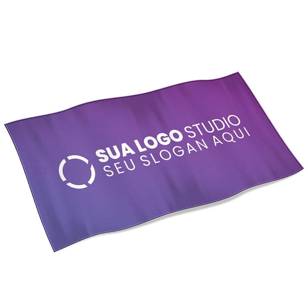 Bandeiras Cacharrel Costura Linha Branca Overlock (1000x500mm)