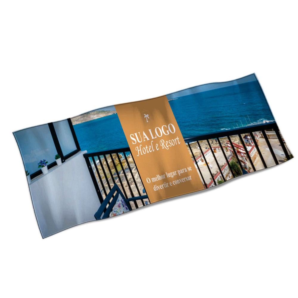 Bandeiras Cacharrel Costura Linha Branca Overlock (2000x500mm)