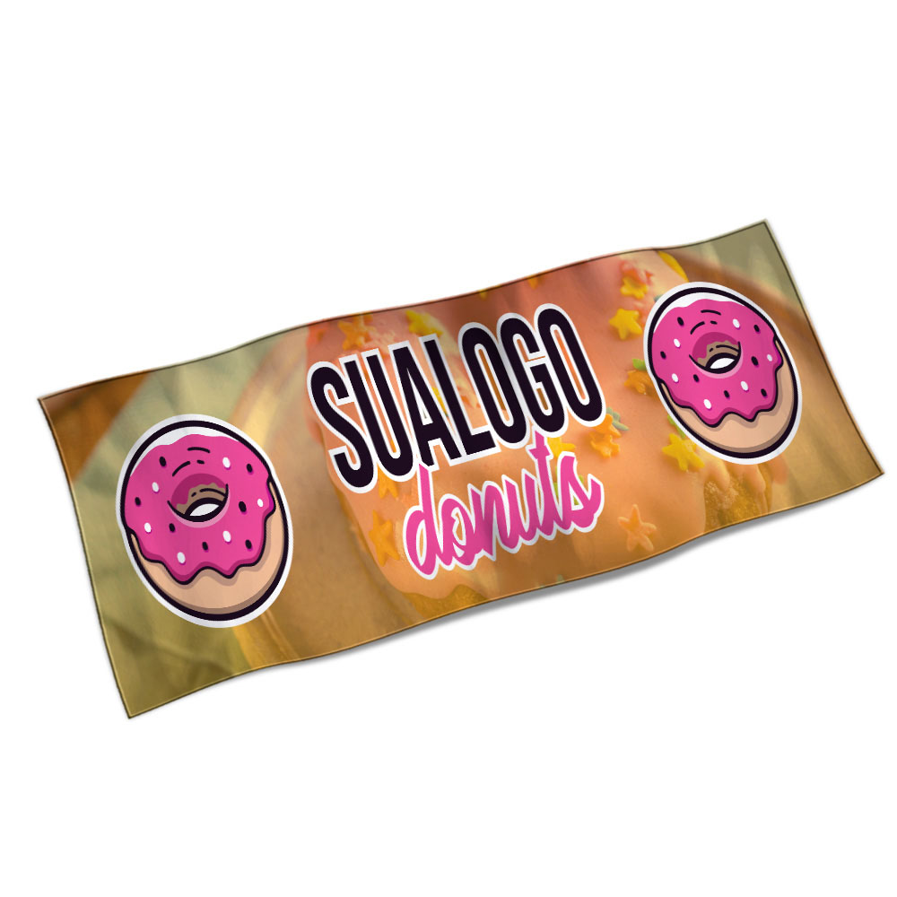 Bandeiras Cacharrel Costura Linha Branca Overlock (2000x500mm)