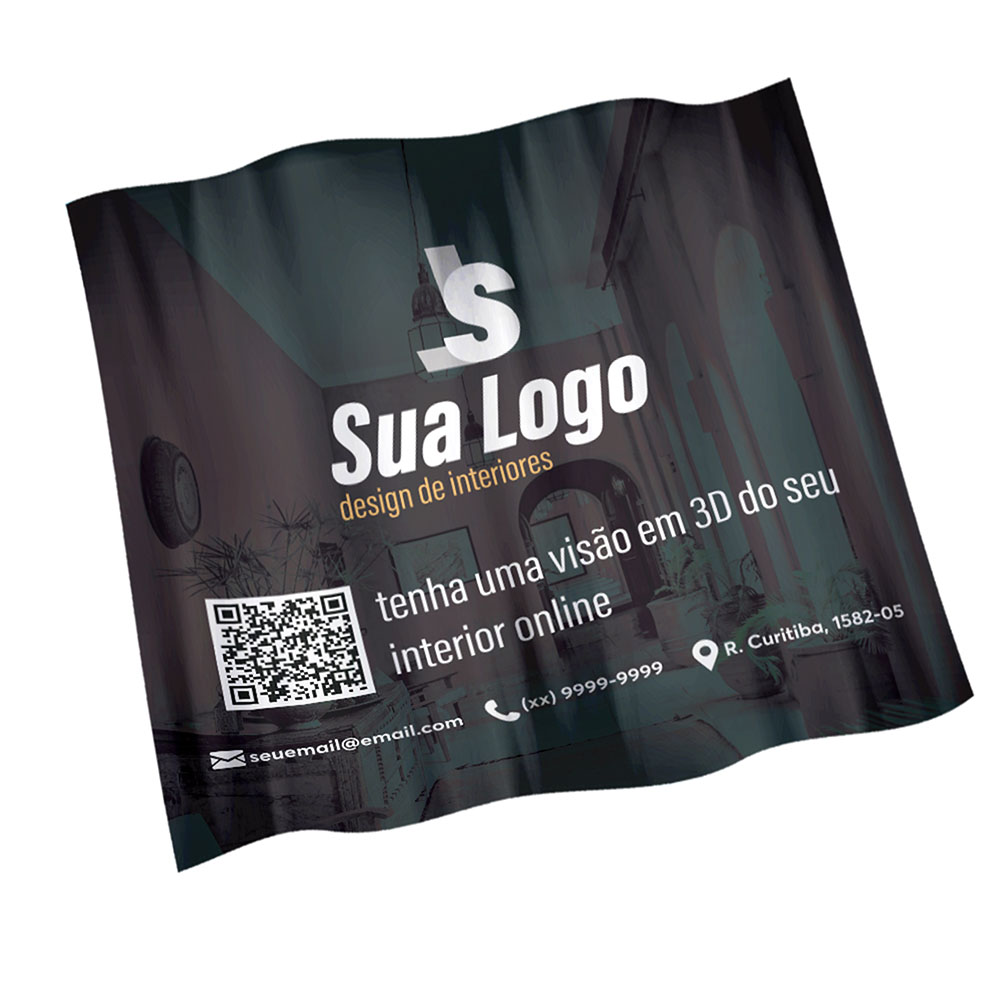 Bandeiras Cacharrel Tecido Sem Acabamento Overlock (Metro Quadrado)