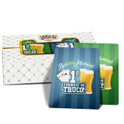 Baralho Simples 108 Cartas Baralho Com Cartas Personalizadas Couchê 300g Com Verniz Uv Total
