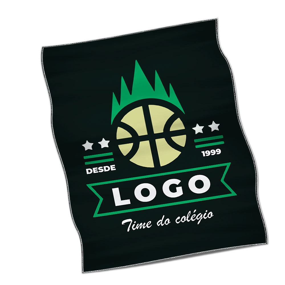 Bandeiras Elastano Costura Linha Branca Overlock (1400x1800mm)