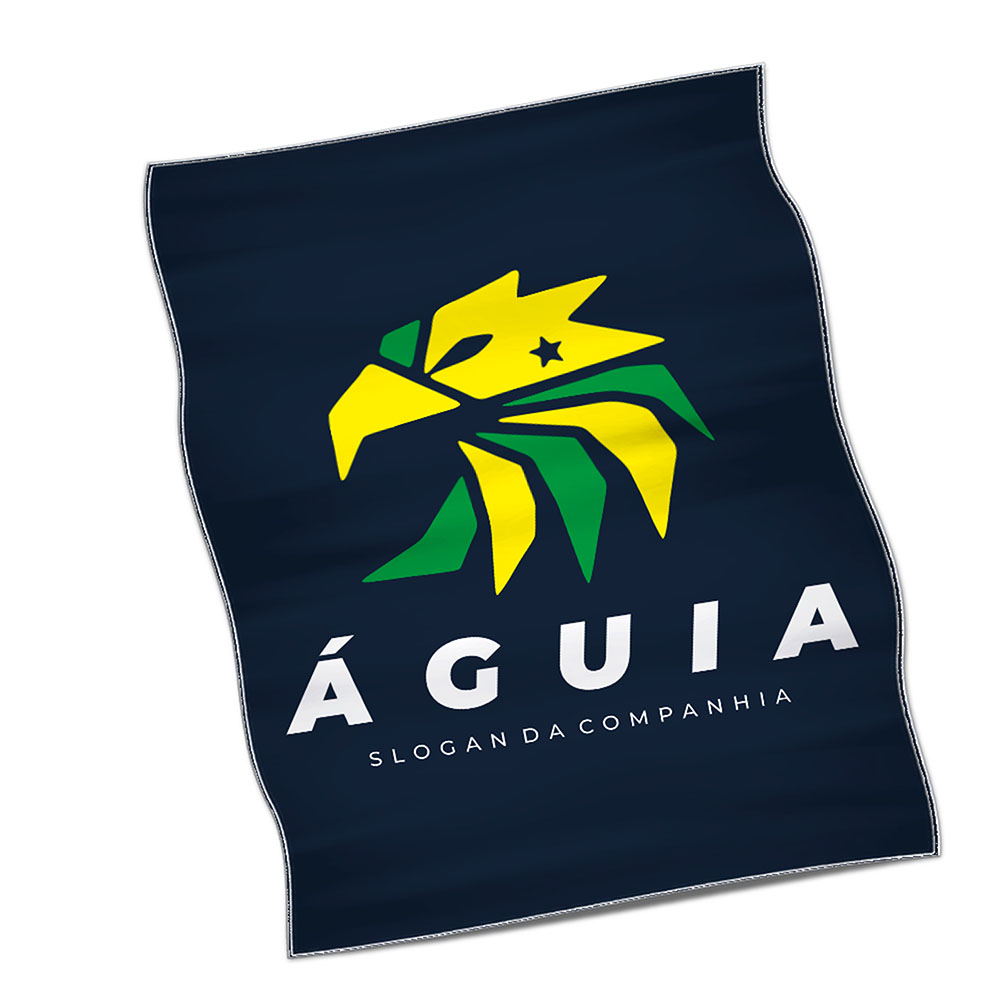 Bandeiras Elastano Costura Linha Branca Overlock (1400x1800mm)