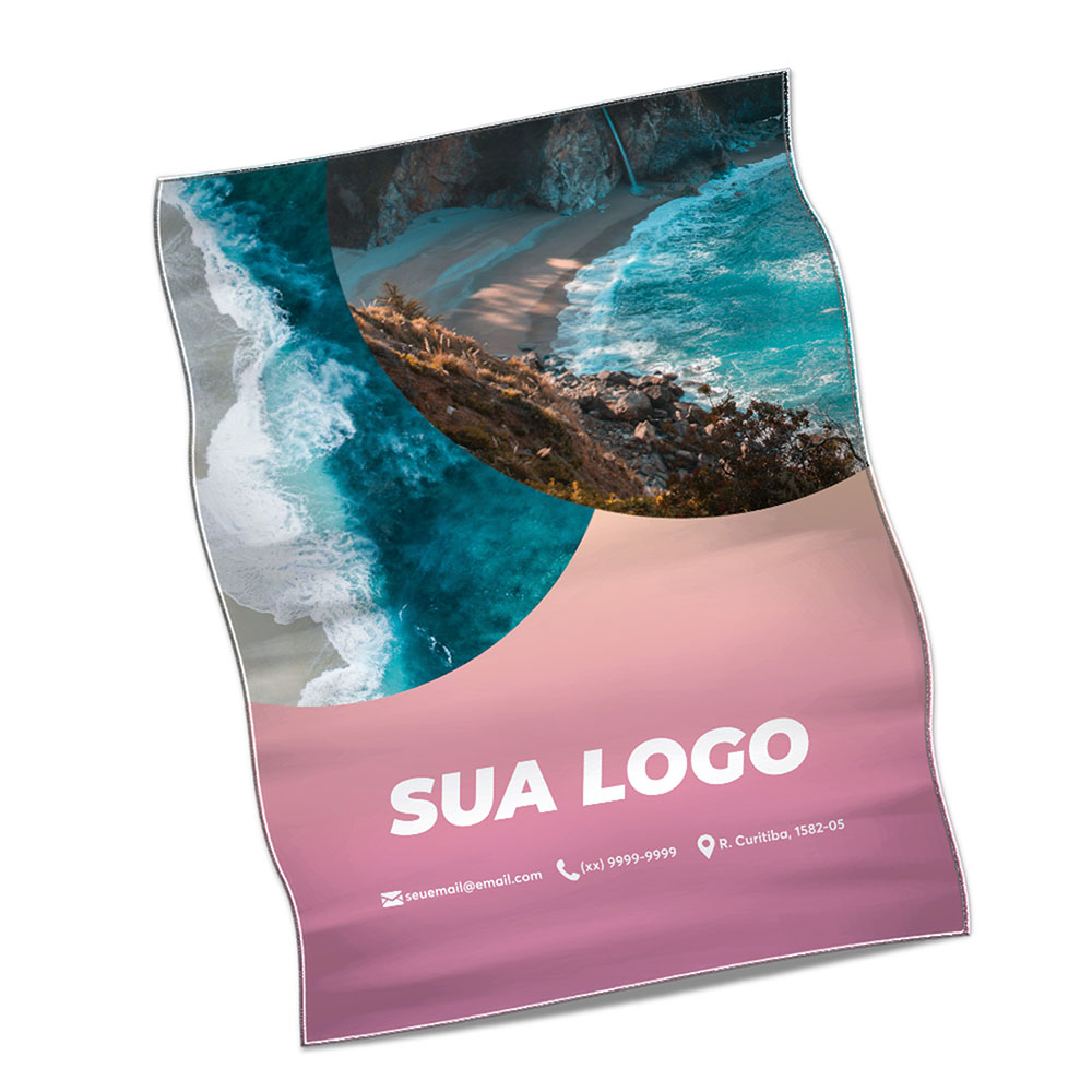 Bandeiras Elastano Costura Linha Branca Overlock (350x450mm)