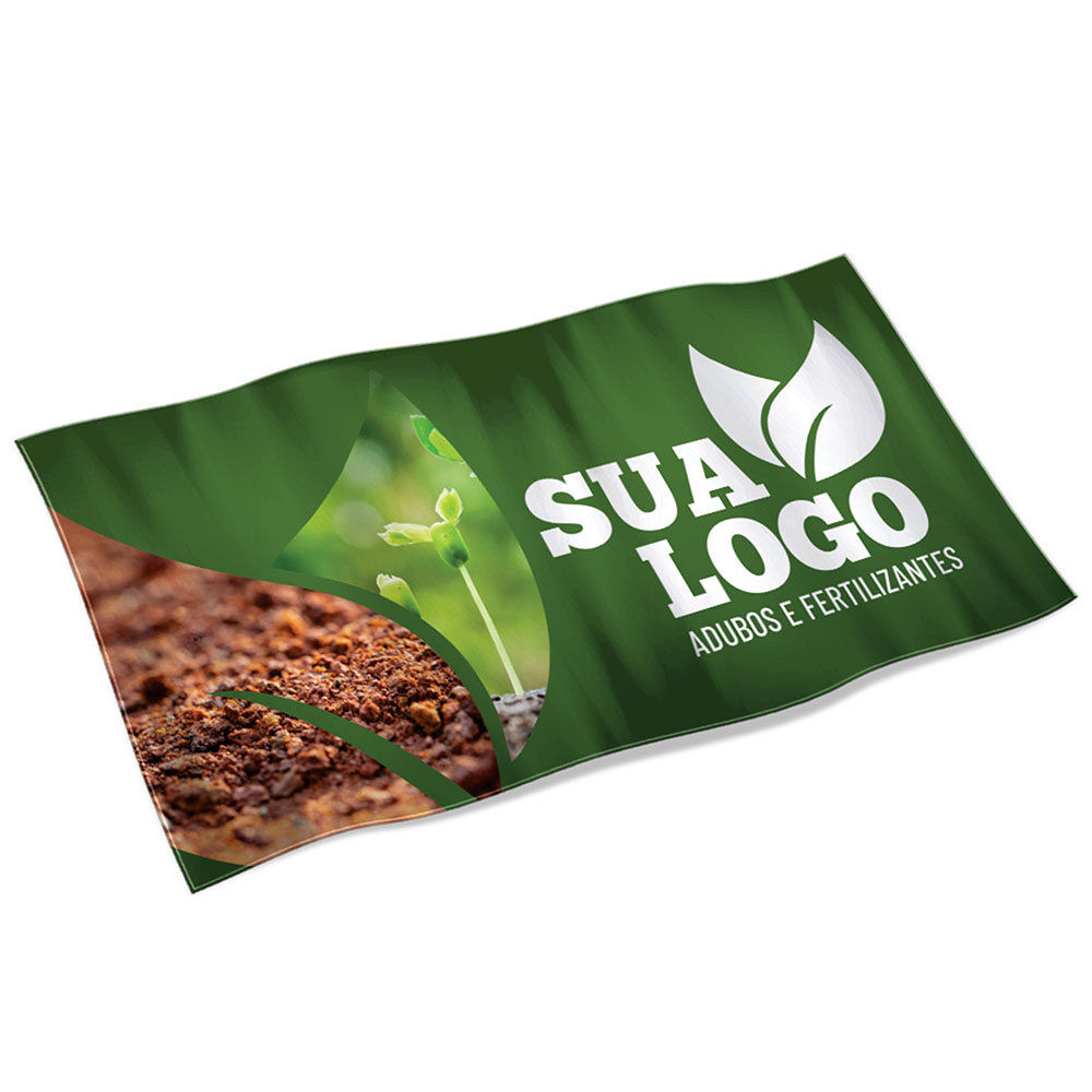 Bandeiras Elastano Costura Linha Branca Overlock (1000x500mm)