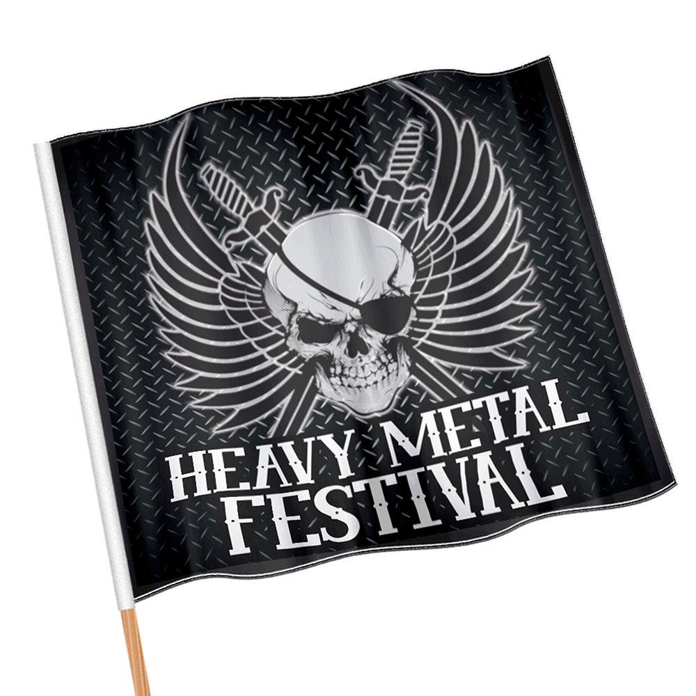 Bandeiras Elastano Costura Linha Branca Overlock Com Bastão (Metro Quadrado)