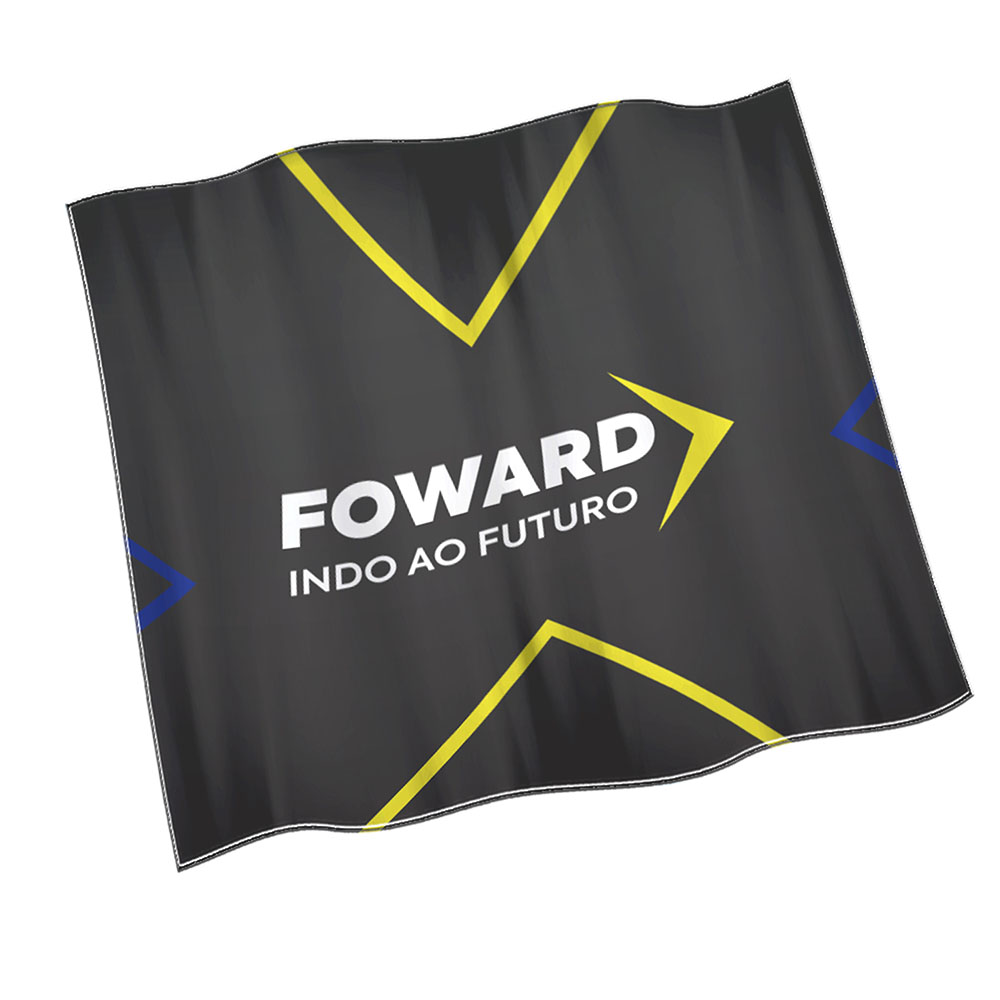 Bandeiras Elastano Costura Linha Branca Overlock (Metro Quadrado)