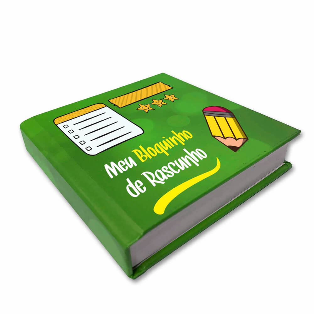 Caderno Brochura Com Capa Dura Papel Paraná 2mm (200 Folhas)