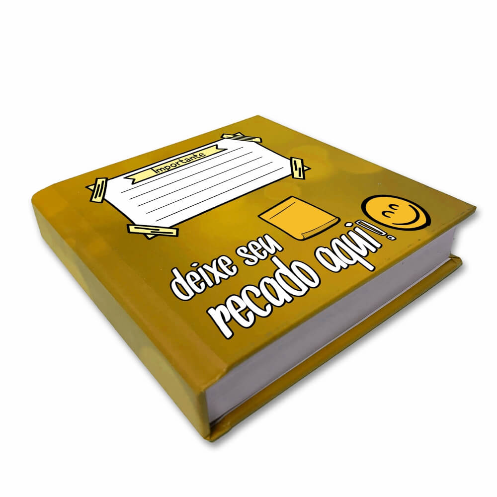 Caderno Brochura Com Capa Dura Papel Paraná 2mm (200 Folhas)