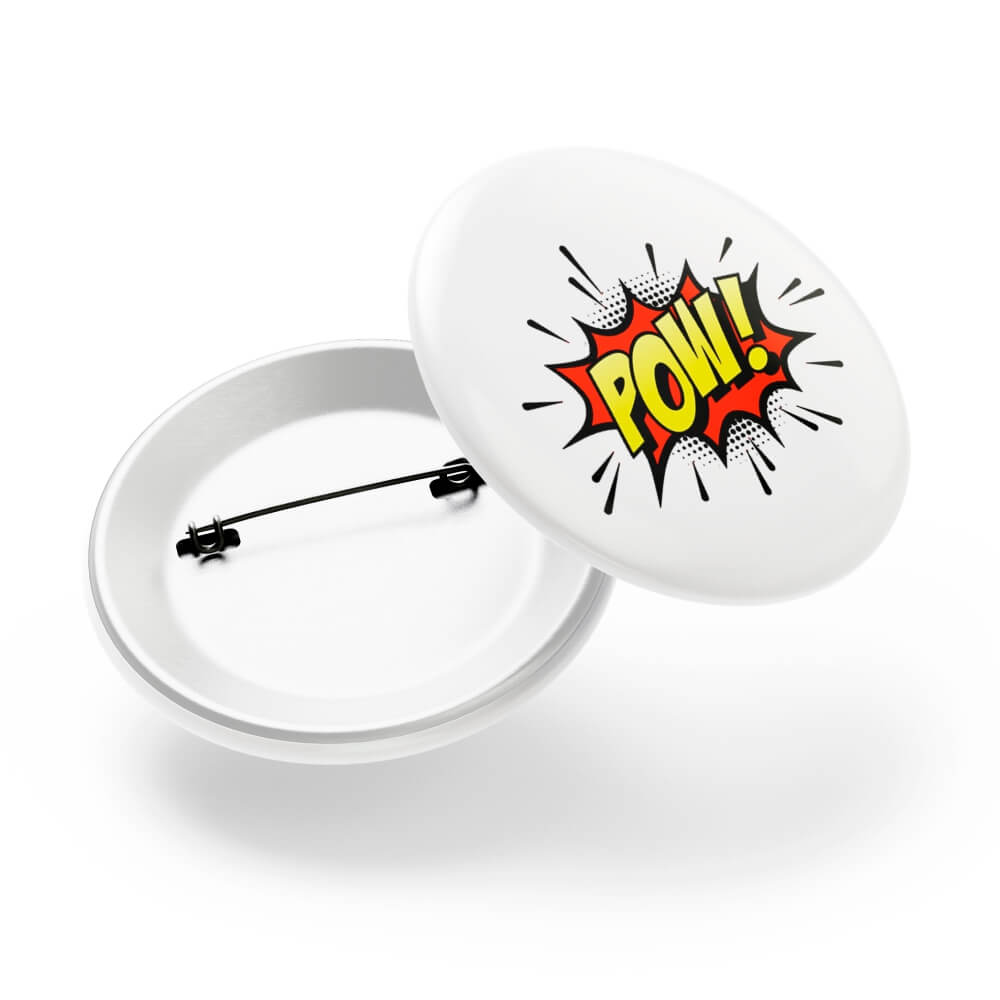 Bottons E Pins Personalizados Com Alfinete Modelo Redondo (35mm)