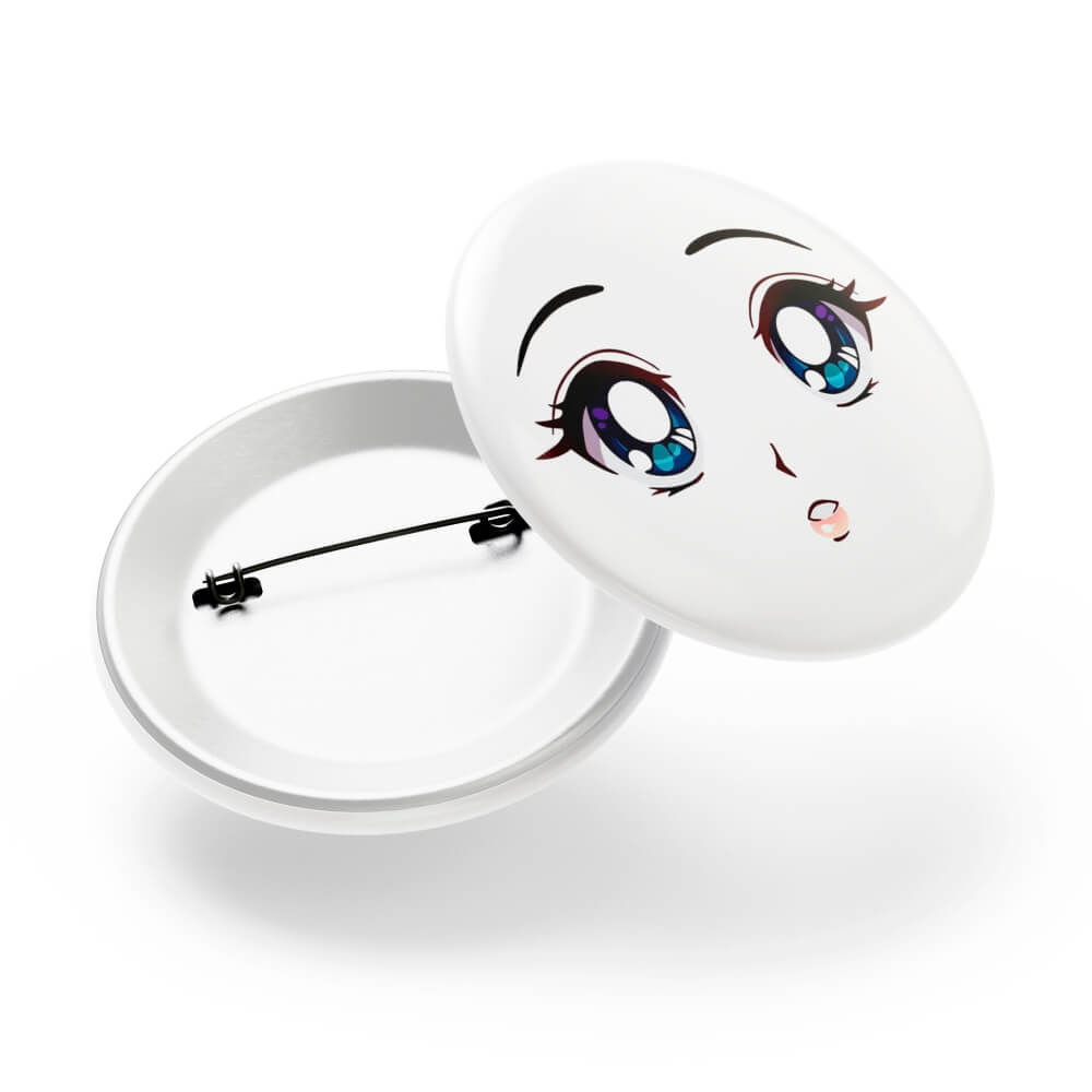 Bottons E Pins Personalizados Com Alfinete Modelo Redondo (45mm)