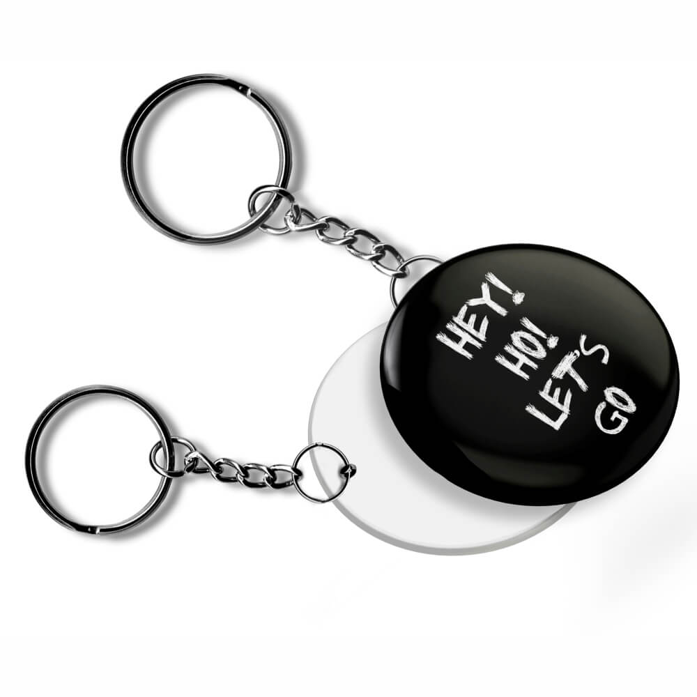 Bottons E Pins Personalizados Uma Face Com Chaveiro Modelo Redondo (35mm)