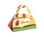 Produtos para Festa: Bolsa para Lembrancinhas Couchê 250g