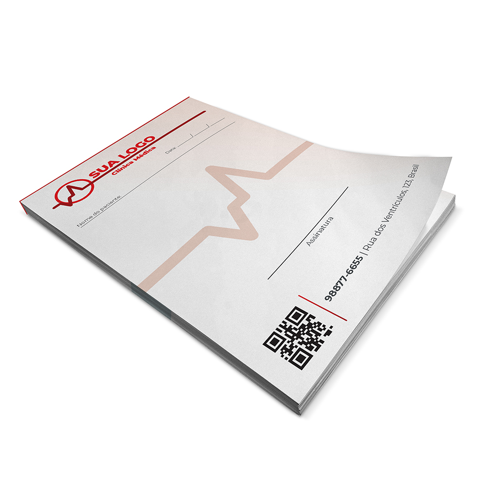 Receituários Apergaminhado 90g (105x150mm)