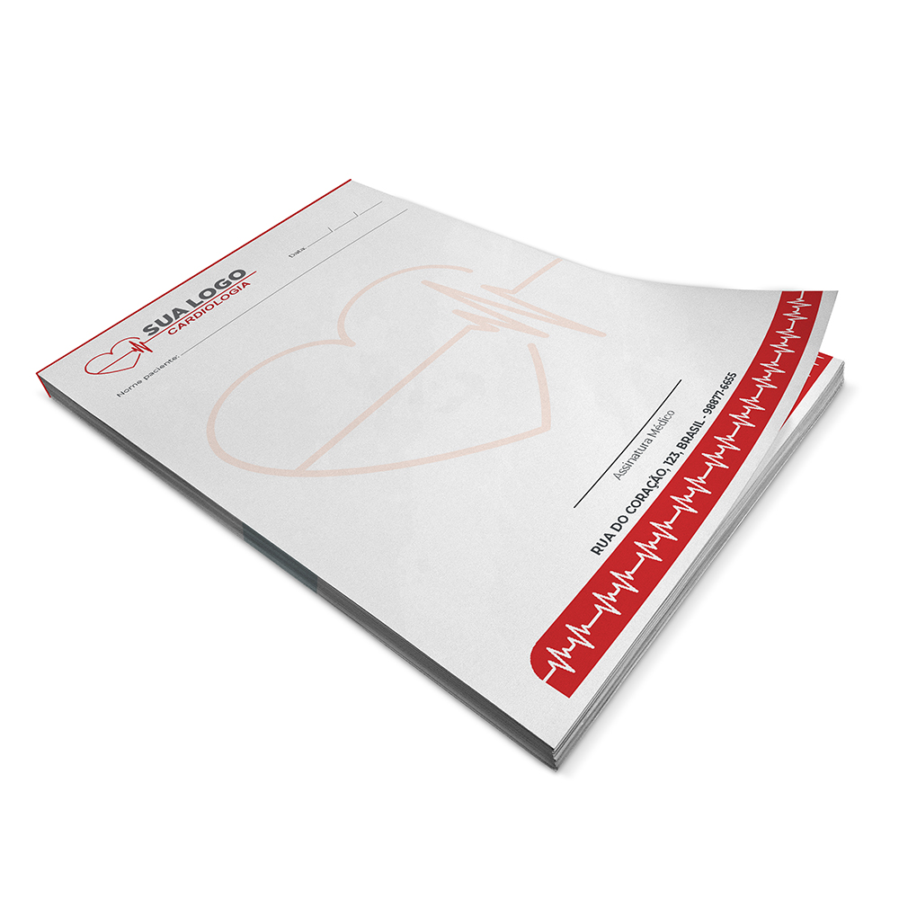 Receituários Apergaminhado 90g (150x210mm)