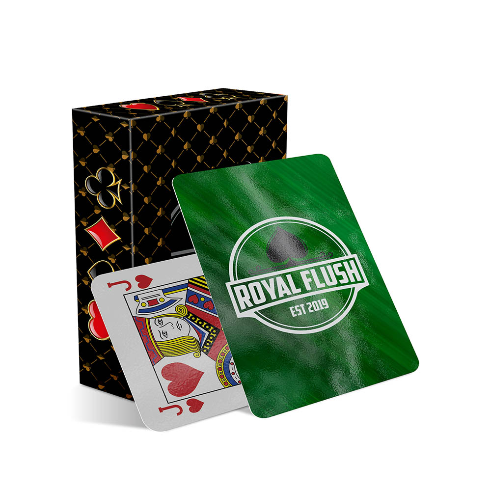 Baralho Simples 54 Cartas Baralho Com Caixa Padrão Couchê 300g Com Laminação Brilho