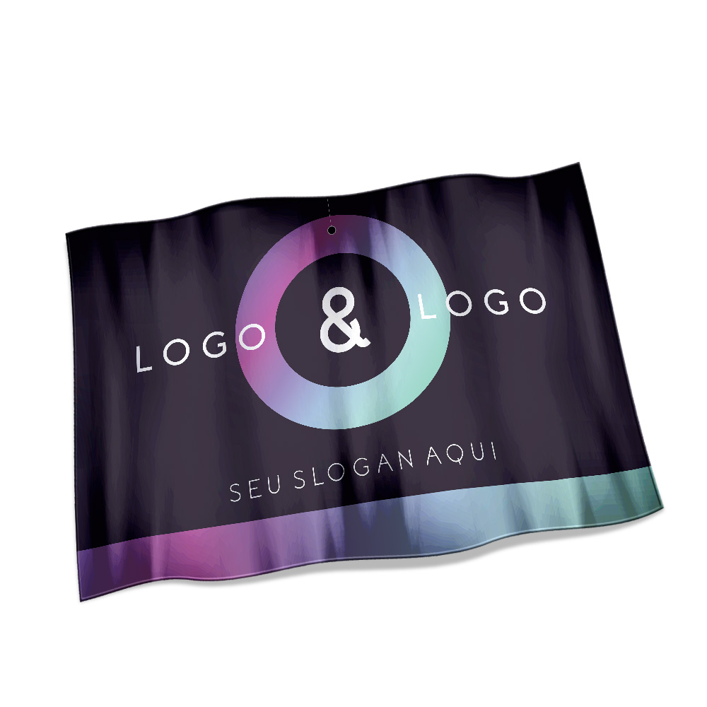 Bandeiras Oxford Costura Linha Branca Overlock (1400x900mm)