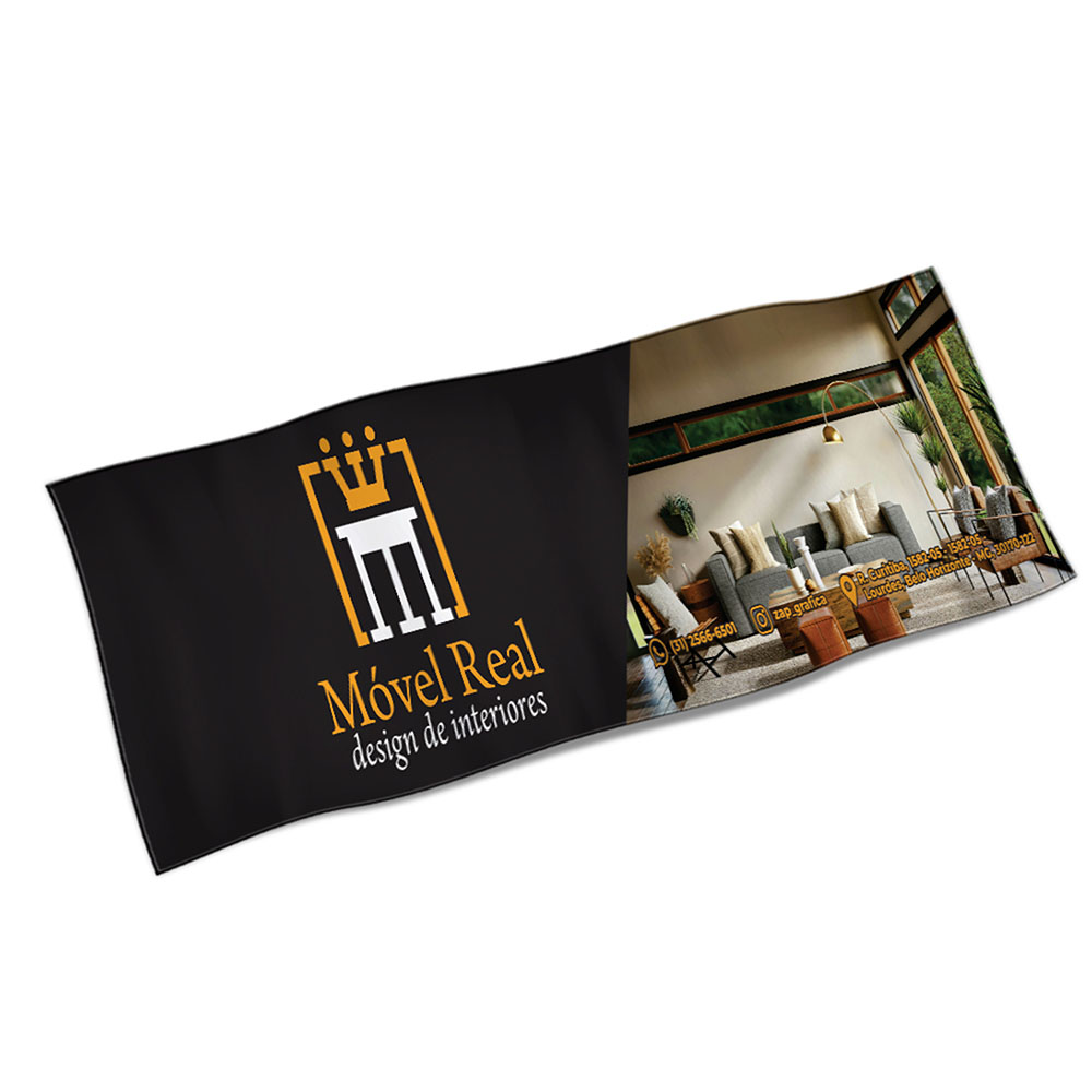 Bandeiras Oxford Costura Linha Branca Overlock (2000x500mm)