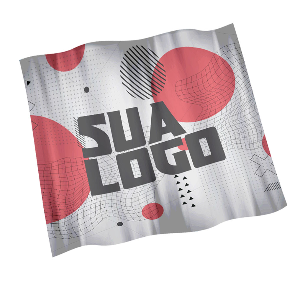 Bandeiras Oxford Costura Linha Branca Overlock (Metro Quadrado)