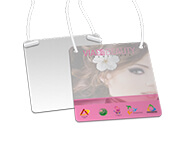 Credenciais Couchê 300g Verniz Uv Total Frente Com Cordão Sem Clip Jacaré (90x98mm)