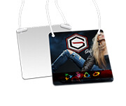 Credenciais Couchê 300g Verniz Uv Total Frente Com Cordão ou Clip Jacaré (90x98mm)