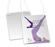 Credenciais Couchê 250g Verniz Uv Total Frente Com Cordão ou Clip Jacaré (87x120mm)