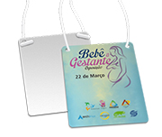 Credenciais Couchê 250g Verniz Uv Total Frente Com Cordão Sem Clip Jacaré (87x120mm)